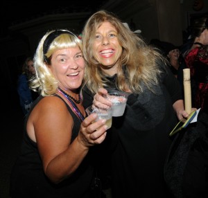 Kelly Cole and Lori Stoll enjoying the Elliot's Halloween Bash (Photo: David Hopley)