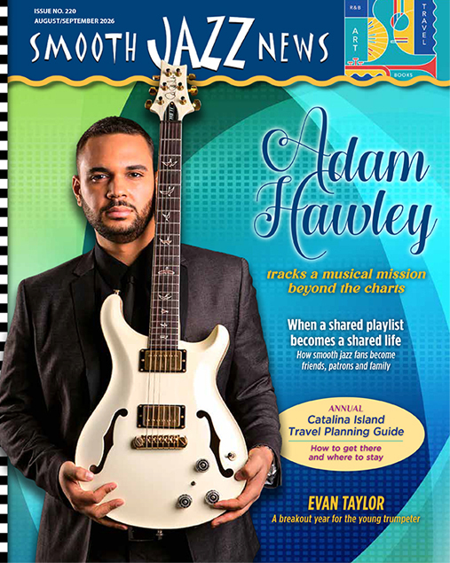 Current Smooth Jazz News magazine cover